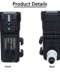 Front and back view of Fuel Tank Pressure Sensor Replacement For Buick Allure 2008-2010, Enclave 2014-2018, LaCrosse 2008-2016, Regal 2011-2017, Cadillac CTS 2009-2017, Escalade 2008-2014, SRX 2008-2014 OE 13502903 Compatible