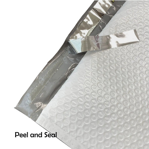 Extra Large 14.5x19 Bubble Mailer 15 Count Poly Envelope With Bubble Lined Cushioned Interior Tear Proof Water Resistant Self Sealing