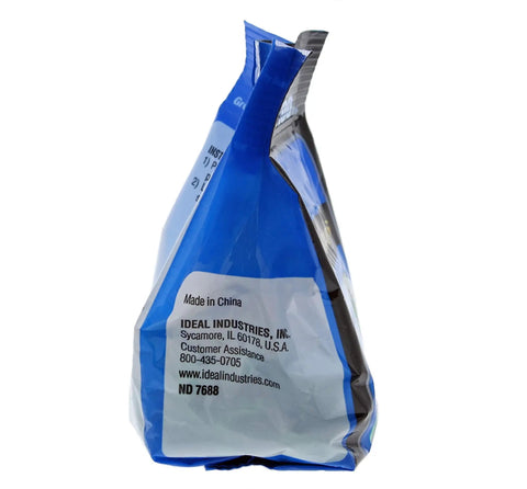 Back view of packaging for Pro Grade Combination Grounding Screws For Electrical Bonding, 10-32 Thread Forming Grounding Screws, 100 Pack