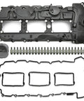 N55 Engine Valve Cover Kit With Gasket Bolts And Oil Cap For BMW 335i 535i X3 X5 X6 740i 740Li 3.0L Fits 2010 Through 2019 Models