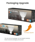 Dimmer Friendly MR16 LED Bulbs, 5W, 50W Equivalent, 2700K Warm White, packaging upgrade for track lighting lamps, 6 pack