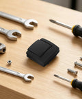 2 Pack Black Alloy Box Latch Clasp Keyless Toggle for Easy Grab Quick Access on Luggage and Instrument Cases Flatbottom Cabinet Chest Latch