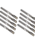 Tungsten Steel Straight Shank Drill Bits Set For PCB CNC Wood Metal Plastic Engraving Milling 9mm Diameter Pro Grade Kit For Precision Projects Today