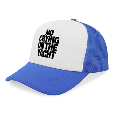 Womens Yacht Style Hat Breathable Sun Cap Royal Blue Unstructured Low Profile Cap With Vent Eyelets For All Day Outdoor Wear