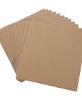 Corrugated Paper Filler Sheets 20x20cm 12 Pack For Cardboard Boxes Protective Insert Pads Cut To Size With Edge Protection Highly Versatile