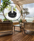 Eight Pack Outdoor Adjustable Furniture Levelers Berber Glide Feet For Chairs Tables And Patio Sets Weatherproof Screw In Feet