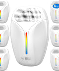Premium Ultrasonic Indoor Pest Repeller With 3 Mode Switch 6 Pack Bug Busting Deterrent for pests with quiet operation
