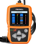 NT201 OBD2 Scanner Code Reader For Cars And Trucks Plug And Play Diagnostic Tool To Reset Check Engine Light Read And Clear Fault Codes Live Data Monitoring Works On Most 1996 And Newer Vehicles Easy DIY Repair, front view showing buttons and screen