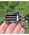 Tiny 6mm Precision Planetary Stepper Motor with 2 Phase 4 Wire for 3D Printing and Medical Devices shown in hand