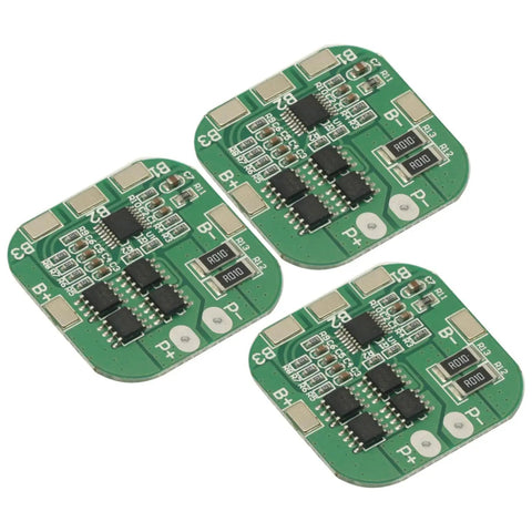 3 Pack 4S 20A Li Ion BMS For 18650 Battery Protection Board PCM PCB Module 14.8V 16.8V Boss Level Safety Shield Boards