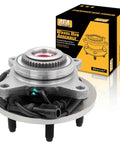 Front Wheel Bearing Hub Assembly For 2004 2005 Ford F150 Four Wheel Drive 6 Lug ABS Cable Compatible With Heritage Hub