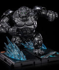 Classic Class Optimus Primal Beast Model Kit With Movie Authentic Details And LED Light Up Eyes And Chest on display base