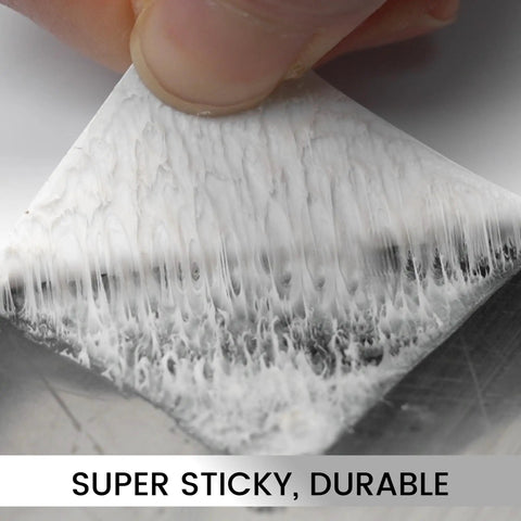 Close-up of RV Roof Sealant Tape 4 Inch By 50 Foot White Weatherproof Self Adhering Repair Tape showing adhesive texture.