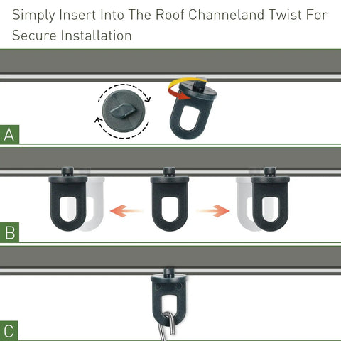50 Piece Greenhouse Hooks And S Shaped Clips Set For Outdoor Garden Hanging Plants Hangers Netting Shade And Plastic Insulation Easy Install Fixing Clips With Stainless Steel S Hooks