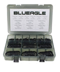 Hydraulic O Ring Kit For ORB Fittings, 270 Piece Set With 12 Common SAE 900 Series Buna N 90 Durometer O Rings, Open Case