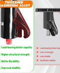 Trail-Ready 26 Inch Mountain Bike Front Fork With Air Suspension, 180mm Travel, Rebound Adjust, Manual Lockout, Double Crown