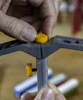 All In One Knife Sharpening Kit That Seriously Handles 6 Stones For Straight And Serrated Blades with adjustable angle guide