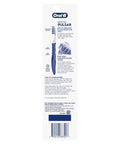 Next Level Battery Powered Electric Toothbrush With Durable Medium Bristles Eliminates Plaque And Keeps Your Brightest Smile On The Road Two Compact Handles Built For Daily Hustle To Support Healthy Oral Hygiene packaging showing features and usage instructions.