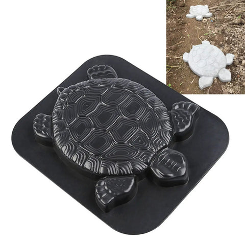 Durable ABS Turtle Shape Stepping Stone Mold For DIY Garden Pathways And Lawn Landscaping Paving Paver For Patio Decor Reusable