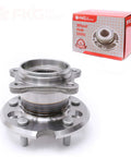 Front view of Rear Wheel Hub Bearing Assembly For 2001 2002 2003 2004 2005 RAV4 AWD, 5 Lug, with retail packaging.