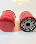 Two Pack Spin On Lube Filters For Deutz Engines And Bobcat Loaders Replaces 1163420 1185100 displayed on white surface