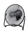 9 Inch High Velocity Desk Fan With All Metal Build, Turbo Air Circulator, 3 Speed Settings, 180 Degree Tilt, Quiet Small Table Fan for home
