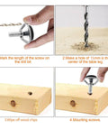 M6 Screw In Adjustable Furniture Levelers 16 Pcs Stainless Steel Swivel Table Glides installation steps, drilling and mounting process.