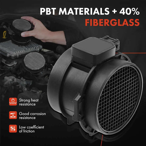 Mass Air Flow Sensor for 3.0L BMW Engines - 3 Pins, Plug And Play, fiberglass construction, close-up view