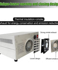 Reflow Oven And Soldering Station For PCB Boards With Hot Air Circulation Automatic Reflow Machine louver and exhaust design