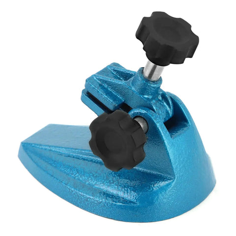 Double Non Slip Micrometer Stand With Painted Cast Iron Base, 2 Pack, Pro Grade Mounts For Micrometers Up To Four Inches