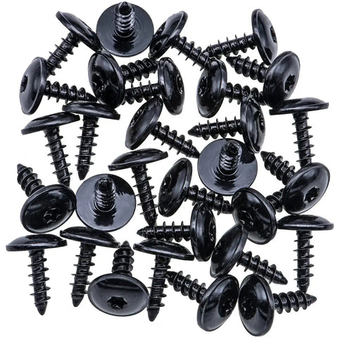 30 Piece T25 Self Tapping Torx Screws For Fender Liner Splash Shield And Bumper Cover No Fuss Easy Install Direct Fit