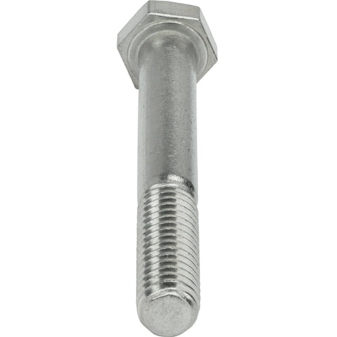 Hex head bolt, 3/8-16 x 3 in, stainless steel 304, partially threaded, external hex drive