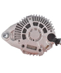 130A 12V Alternator Replacement For Nissan Altima 2011 To 2016 Maxima Murano Quest V6 3.5L CW 7 Groove 11341N side view.