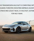 2 Pack CV Axle Nut Kit For Subaru Spindle Lock Lug Nuts Fit Forester Legacy Outback Impreza Crosstrek Ascent BRZ Baja 902170049