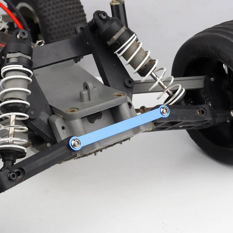 Aluminum Tie Bar And Suspension Hinge Pins Kit For 2WD Traxxas Slash Rustler Stampede Bandit Nitro Sport Navy Blue 2532 2640 Replacement Parts