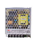 Close-up view of No Fuss Heavy Duty 12 Volt 35 Watt Switching Power Supply UL Listed AC to DC Converter for LED lights.