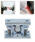 Spring Loaded Door Catch with Double Roller Ball Latch Zinc Alloy Cabinet Closet Drawer Cupboard Hardware 13mm Internal Space