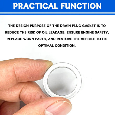 Top Tier 20 Pack Aluminum Oil Drain Plug Gasket Washers M14 Crush Kit Fits Honda Accord Civic Ridgeline And Acura Models For Smooth Sealing Drip Proof Car Care Upgrade, M14 aluminum washer