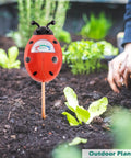 Green Soil Moisture Meter For Indoor And Outdoor Plants No Batteries Needed Easy To Read Plant Water Gauge in garden bed