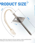 Upgraded Ultra Durable Temperature Sensor Probe For Samsung And LG Ovens Replacement DG32-00002B EBG61305805 PS4240743 6322B62214A PS11732697 Pro Grade Compatible With Most Range Models, 3.69in probe, 304 stainless steel