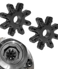 Top Tier Flexible Steering Coupler Cross Shaft Replacement, black plastic sleeves for Hyundai Kia, enhancing steering performance.