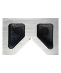 Heavy Duty Cast Iron V Block Set 4 x 2-1/4 x 2-5/8 Inches, Machined Square And Parallel, High Quality Workholding In Pairs For Large Jobs, Built Tough For Milling, Drilling And Fabrication: pair of cast iron V blocks