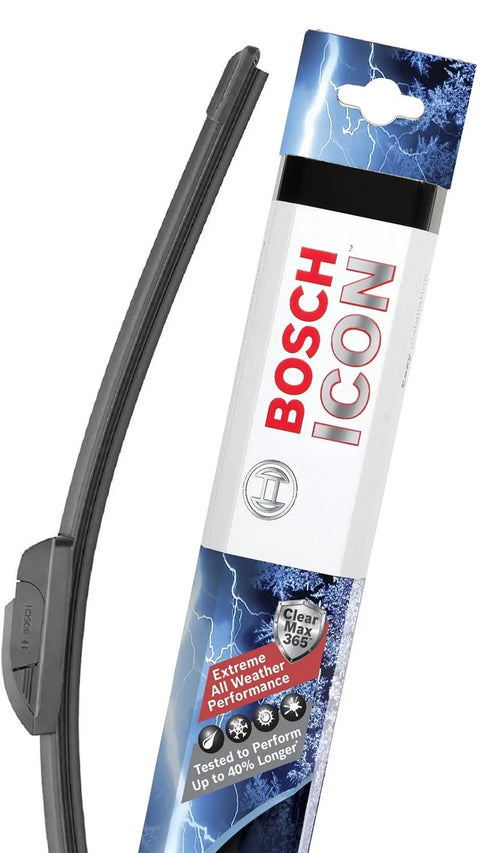 Icon Premium Beam Wiper Blade 26 Inch For All Weather Performance With ClearMax 365 Rubber packaging front view