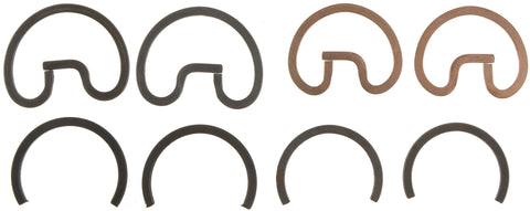 U Joint Retainer Assortment Kit 8 Pack Universal Fit For Drivetrain Replacement, high quality metal construction, various sizes and styles.