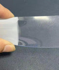 Premium Nylon Tea Filter Bags 2 By 4 Inches Pre Flipped in hand, showing clear durable material