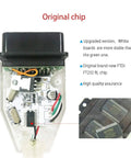 K Can USB Diagnostic Cable With Switch For BMW E Chassis 1998 To 2019, showing FT232RL chip close-up.