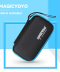 Yo-Yo Storage Bag With Soft Foam Padding, Holds Multiple Yo-Yos And Accessories, Lightweight Professional Case in black