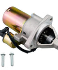 Honda Electric Starter Motor For GX340 GX390 Engines Replacement Kit with bolts, fits Harbor Freight Predator 420cc Generators