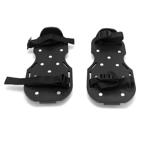 1 Pair Spiked Lawn Aeration Shoes With 1-Inch Spikes For Easy Lawn Aeration And Epoxy Floor Overlays Installation Unisex