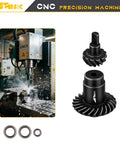 Heavy Duty Steel Helical Diff Gear 12T 24T For FMS 1 To 24 1 To 18 FCX24 FCX18 RC Cars Upgrade Part with CNC machining process